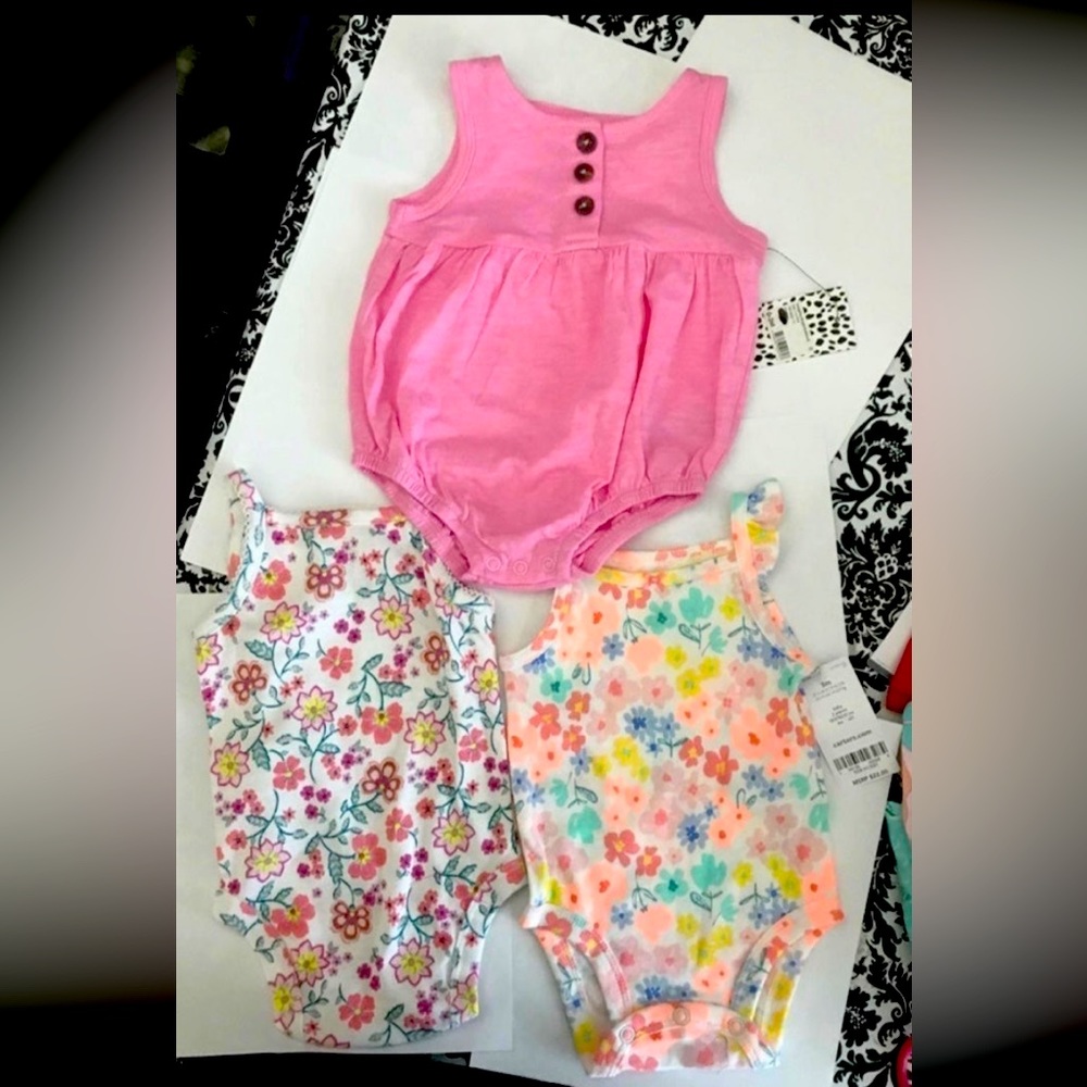 Spring/Summer 0-3 months 3 piece set (Brand New)